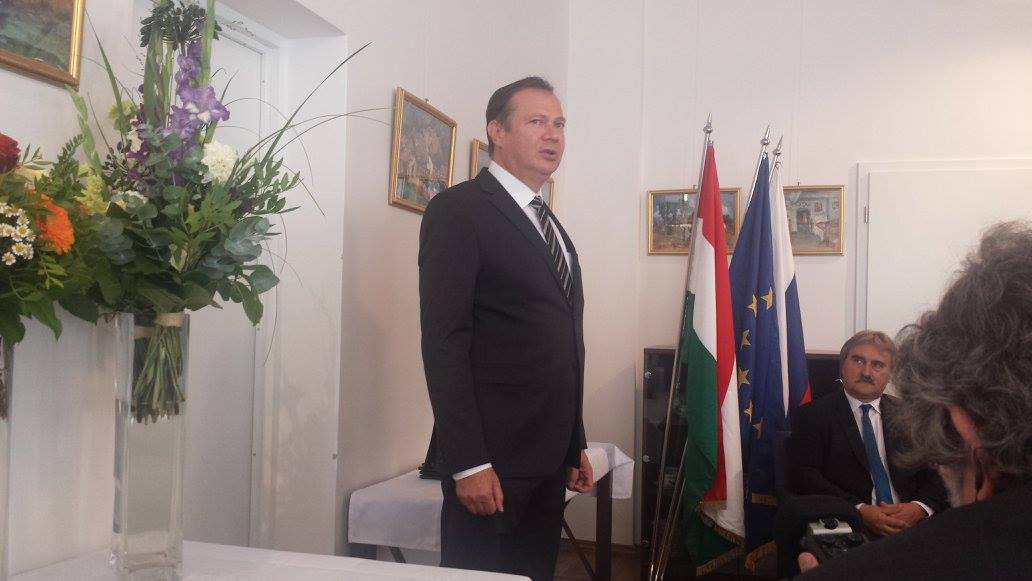 Magyar állami kitüntetés átadása 